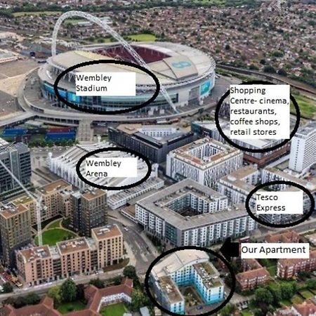 Stylish Wembley Stadium And Ovo Arena Apartment, ลอนดอน ภายนอก รูปภาพ
